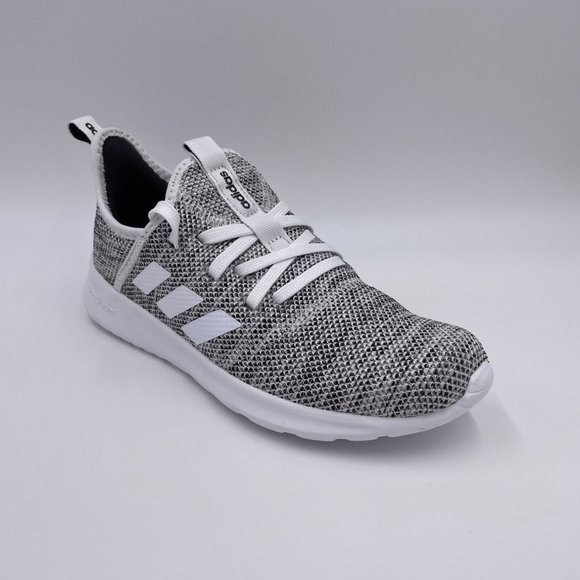 adidas Cloudfoam Pure Grey / White Womens Shoes - Picture 7 of 8